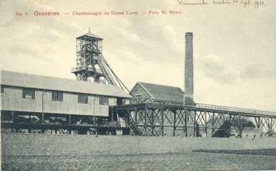 Gosselies Charbonnage du Grand Contil  et Spinois 1911.jpg